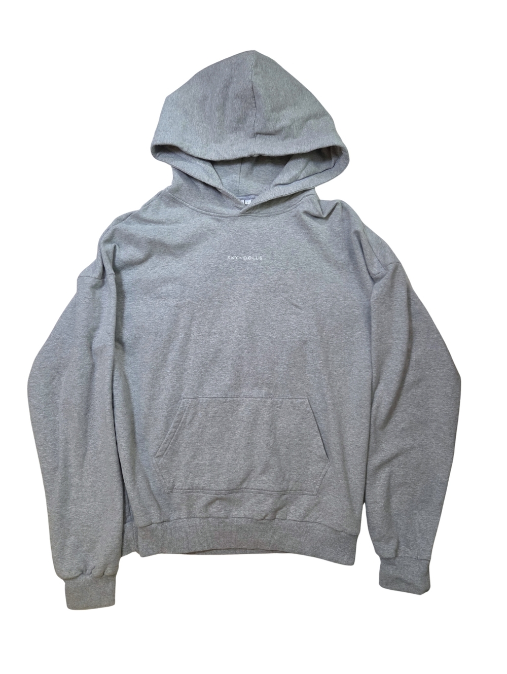 Sky Dolls Tall Girl Grey Embrace Your Height Sweatshirt Hoodie Womens Large